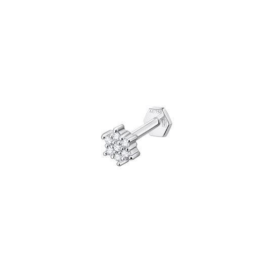 Single Piercing Stud Flower 4 MM from the  collection in the SABOTEUR online store