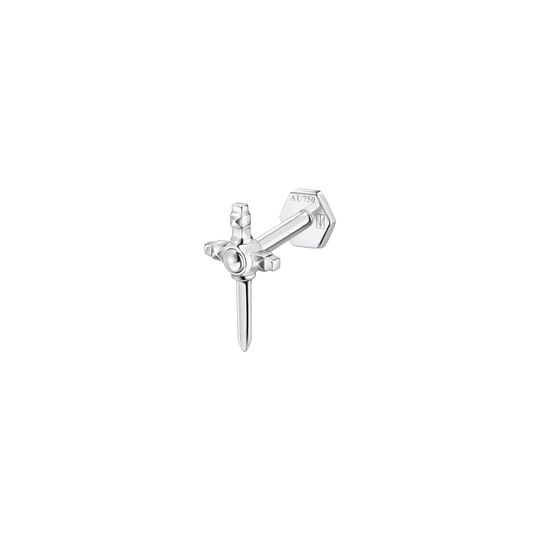 Single Piercing Stud Sword 7 MM from the  collection in the SABOTEUR online store