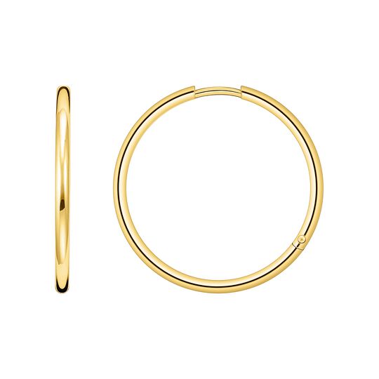 Single Hoop Earring Round 27 MM from the  collection in the SABOTEUR online store