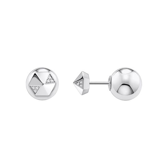 Single Earstud Sacred Planet Pyramid 8 MM from the  collection in the SABOTEUR online store