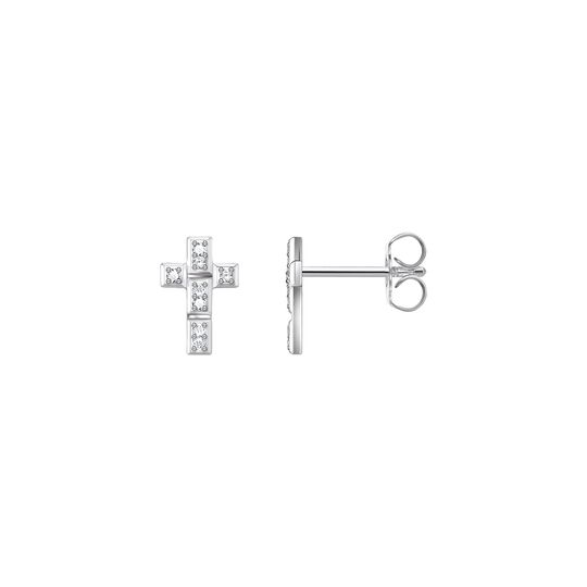 Single Earstud Cross 10 MM from the  collection in the SABOTEUR online store