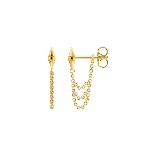 Single Earring Multiple Chain 24 MM from the  collection in the SABOTEUR online store