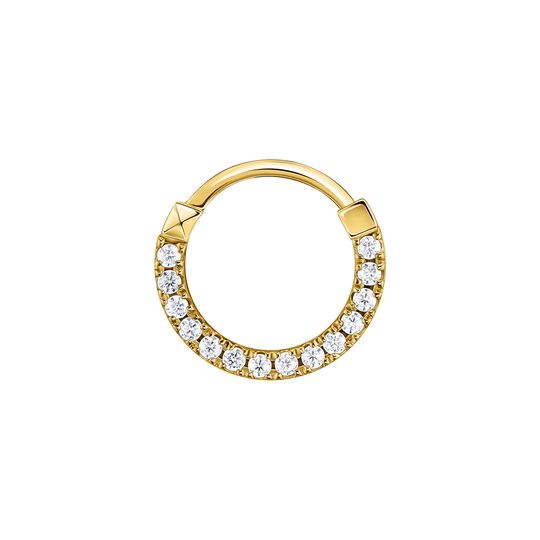 Piercing hoop earring [single] from the  collection in the SABOTEUR online store