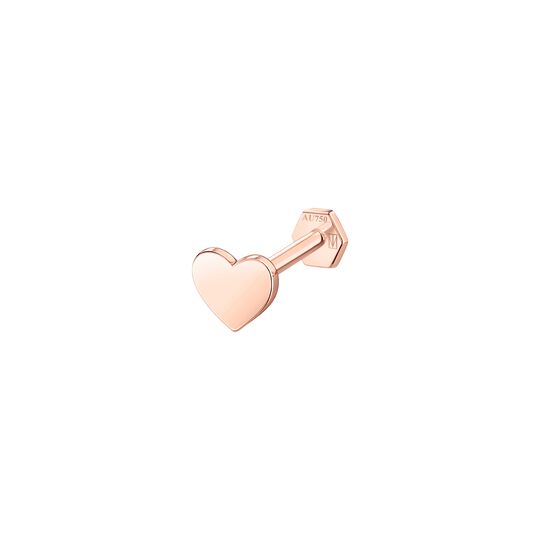 Single Piercing Stud Heart Big 5 MM from the  collection in the SABOTEUR online store