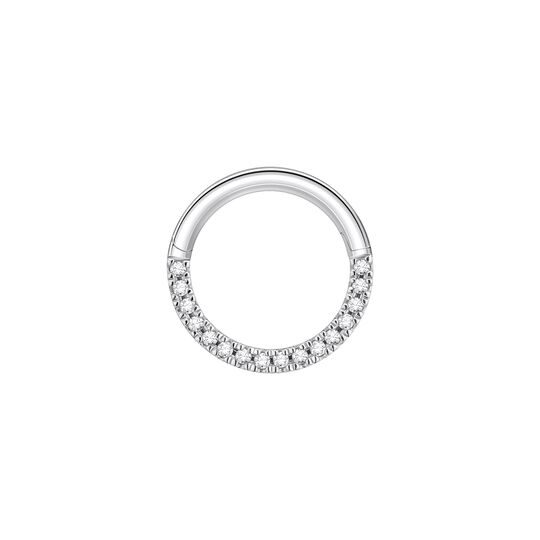 Single Piercing Clicker Prong Setting 8 MM from the  collection in the SABOTEUR online store