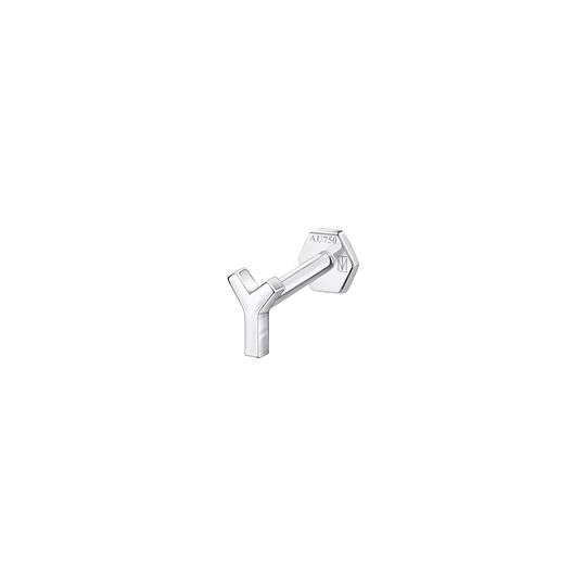 Single Piercing Stud Wye 4 MM from the  collection in the SABOTEUR online store