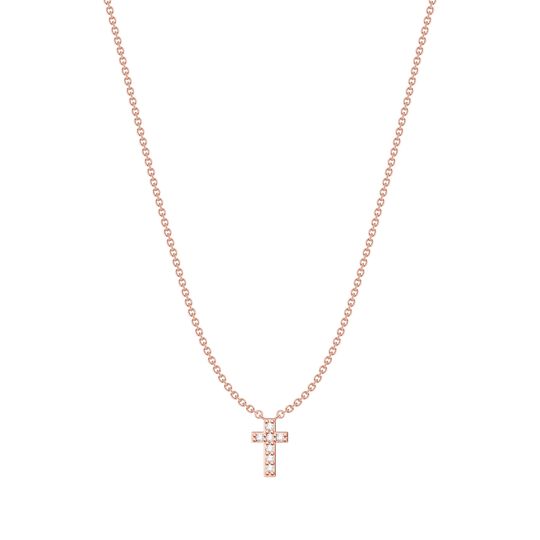 Petit Cross Necklace from the  collection in the SABOTEUR online store