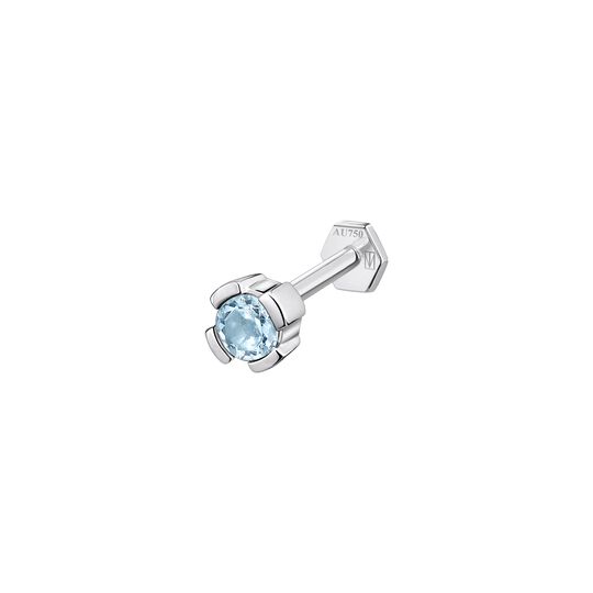 Single Piercing Stud Prong Round 4 MM from the  collection in the SABOTEUR online store