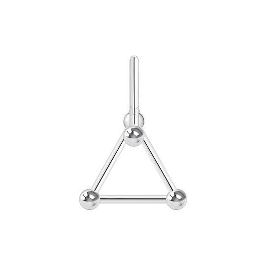 Earrings Triangle Movable 39 MM from the  collection in the SABOTEUR online store