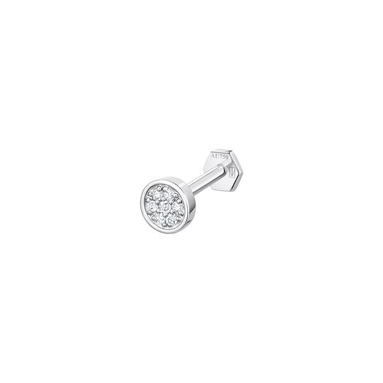 Single Piercing Stud Disc Round 4 MM from the  collection in the SABOTEUR online store