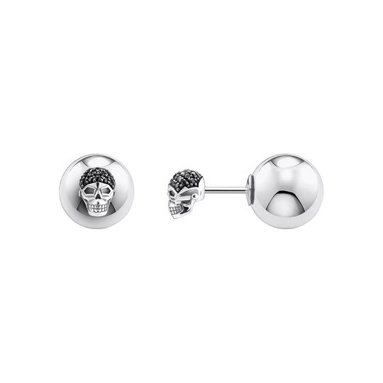 Single Earstud Skull Ball 10 MM from the  collection in the SABOTEUR online store