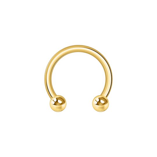 Single Piercing Circular Barbell 9,5 MM from the  collection in the SABOTEUR online store