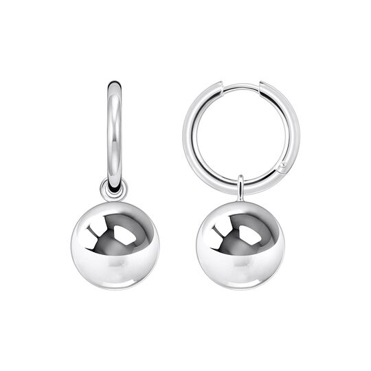 Earrings Ball Movable 15 MM from the  collection in the SABOTEUR online store