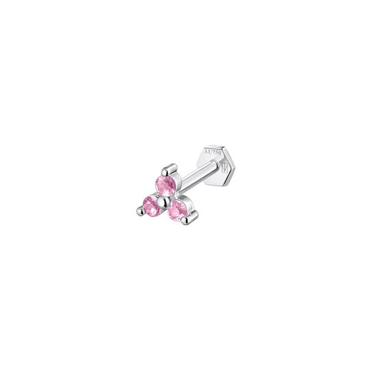 Single Piercing Stud Triplex Prong 4,5 MM from the  collection in the SABOTEUR online store