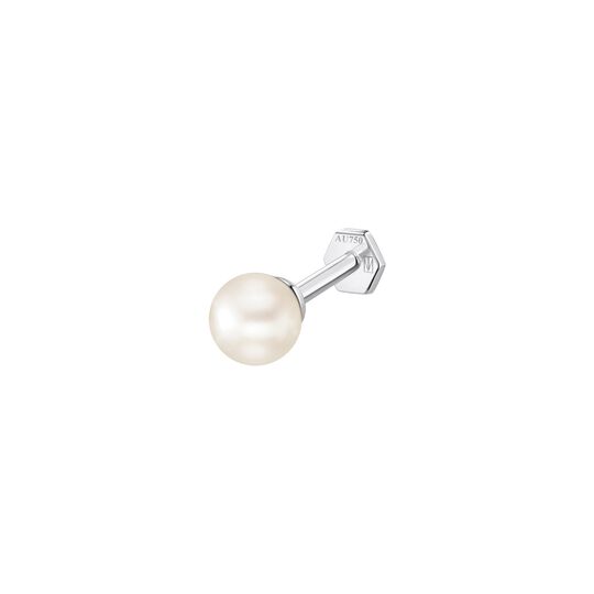 Einzel Piercing Stecker Perle 4 MM aus der  Kollektion