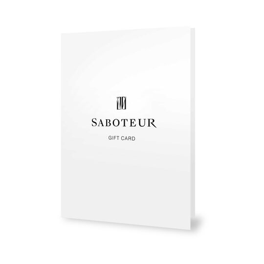 Saboteur Giftcard PDF from the  collection in the SABOTEUR online store