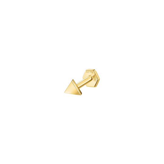 Single Piercing Stud Triangle Small 2,5 MM from the  collection in the SABOTEUR online store