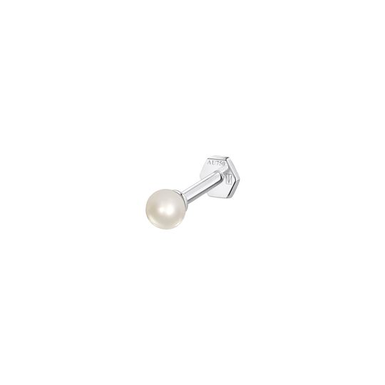 Single Piercing Stud Pearl 3 MM from the  collection in the SABOTEUR online store