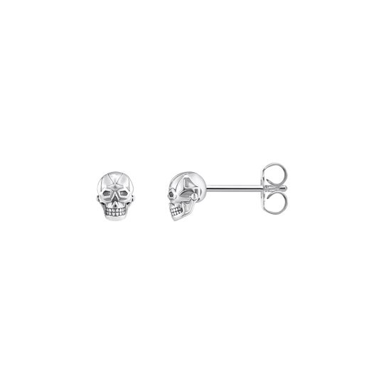 Single Earstud Little Skull 4 MM from the  collection in the SABOTEUR online store