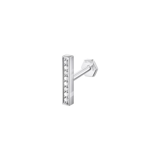 Single Piercing Stud Bar 8,5 MM from the  collection in the SABOTEUR online store